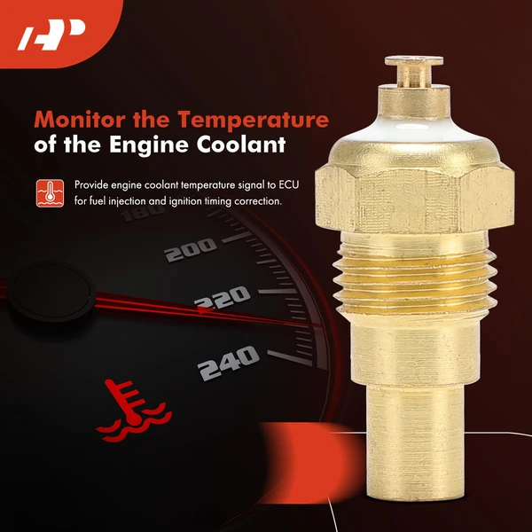 Engine Coolant Temperature Sender for Buick Opel Isuzu Pickup I-Mark Opel Manta