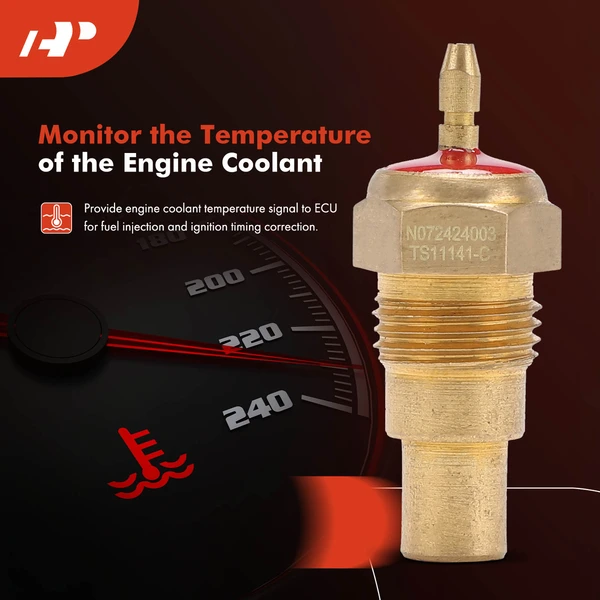 Engine Coolant Temperature Sensor for Honda Accord Civic B2000 Mazda B2200 Ford
