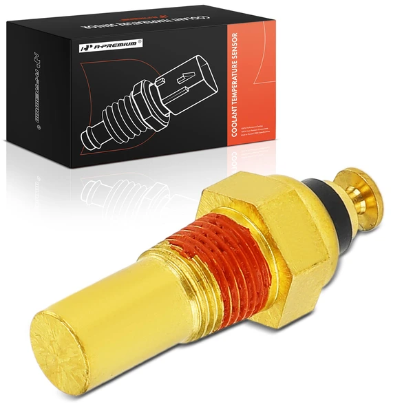 Engine Coolant Temperature Sender with Gauge for 1998-2000 Isuzu Amigo