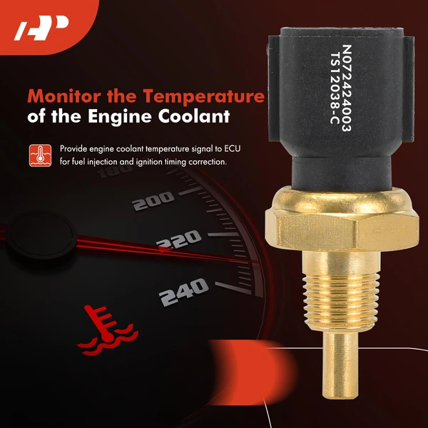 Engine Coolant Temperature Sensor for Nissan Altima Rogue Sentra Juke NV200 Cube
