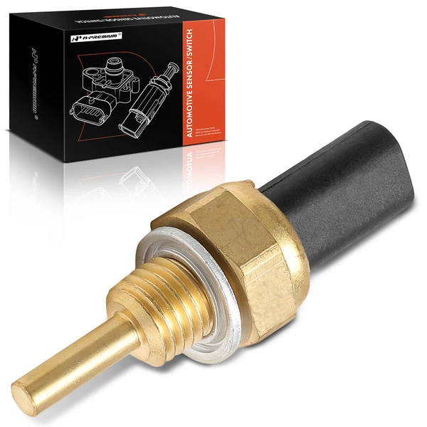 Engine Coolant Temperature Sensor with 2-Pin for 2016-2023 Chevrolet Silverado 1500