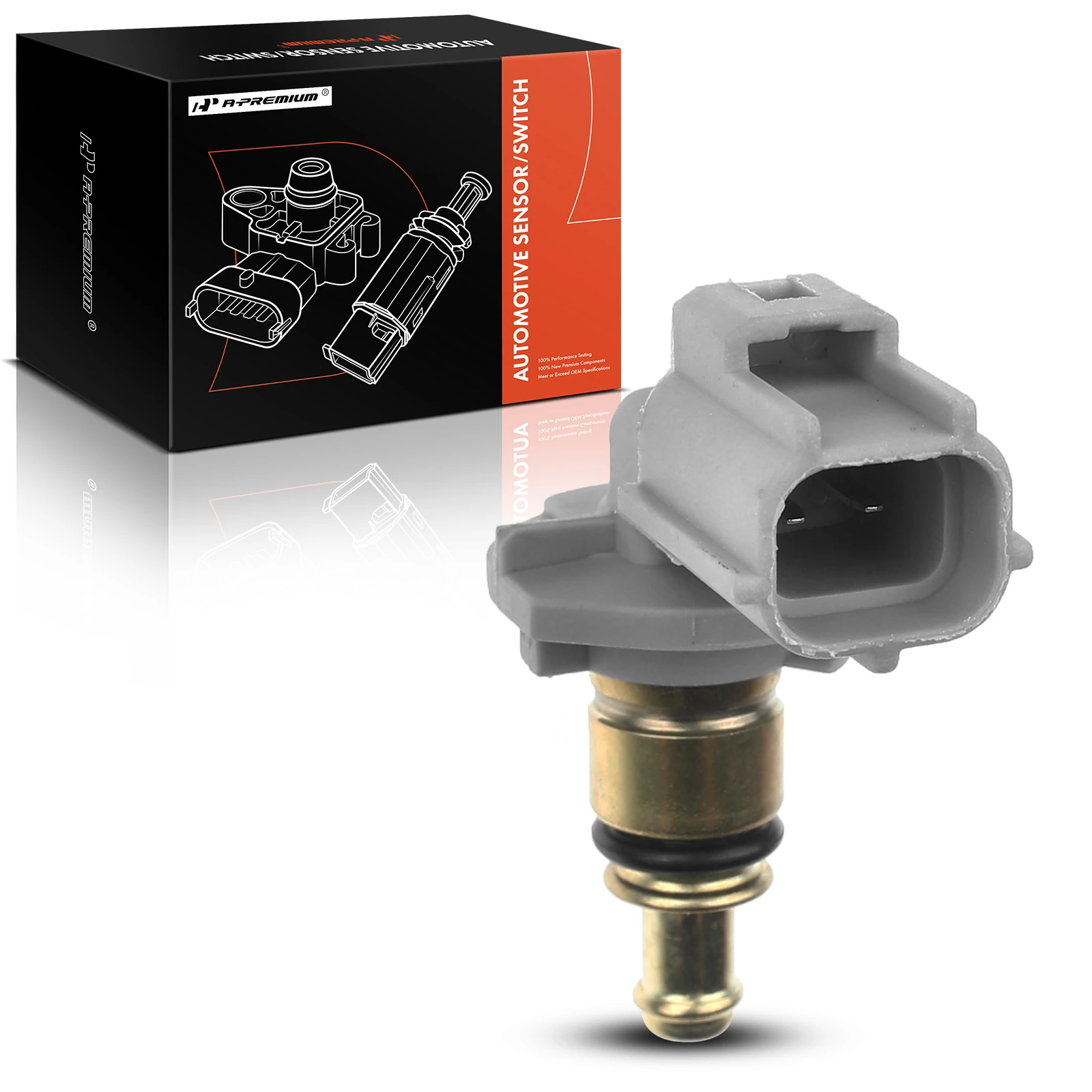The A-premium Engine Coolant Temperature Sensor for Ford Focus Fusion Mazda 6 Mercury Milan XF Image 