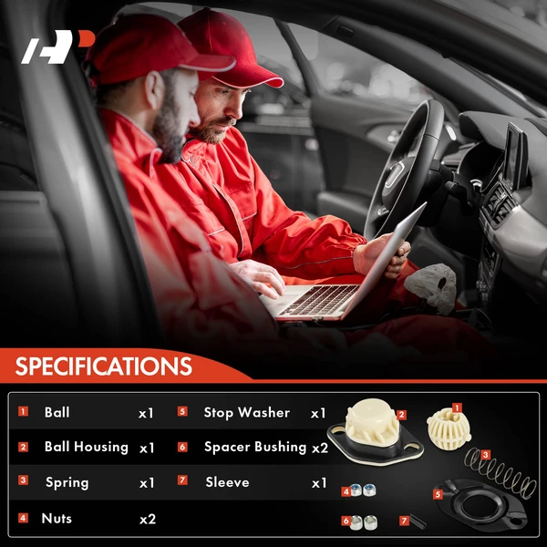 Transmission Shifter Stub Kit for Volkswagen Jetta Golf 1985-1999 Cabrio 1995-2002