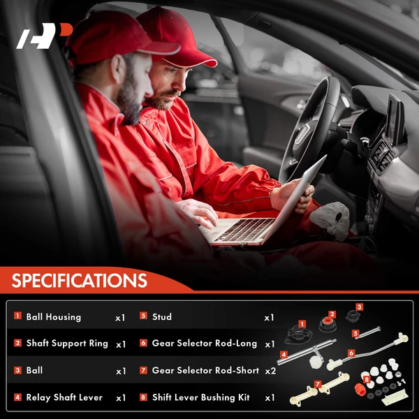 Transmission Shifter Stub Kit for Volkswagen Golf 83-92 Jetta 84-91 Seat Toledo