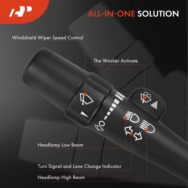 Turn Signal Switch for Chevy Silverado 2500 HD GMC Sierra 3500 HD 07-14 Hummer