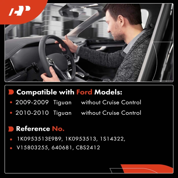 Turn Signal Switch for Volkswagen Tiguan 2009-2010 L4 2.0L DOHC