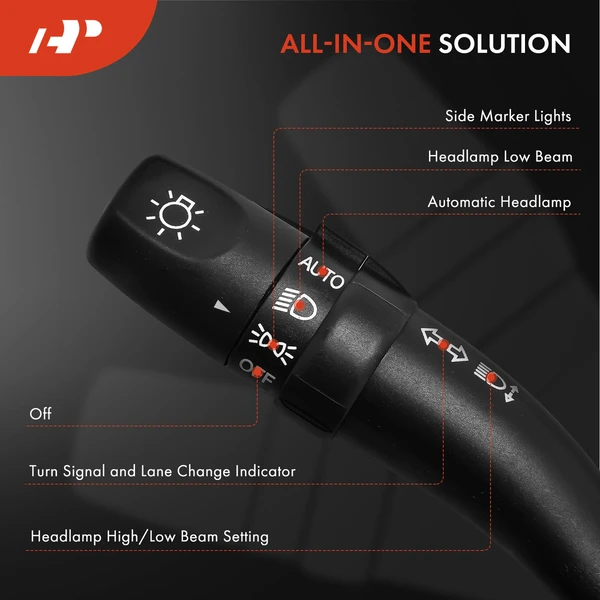 Turn Signal Switch with Auto Headlights for Hyundai Sonata Santa Fe Kia