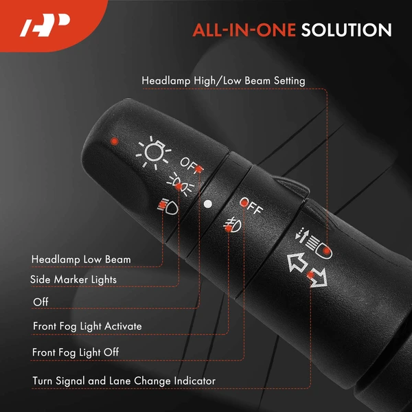 Turn Signal Switch with Fog Light for INFINITI G35 06 Nissan TITAN 08-15 Versa