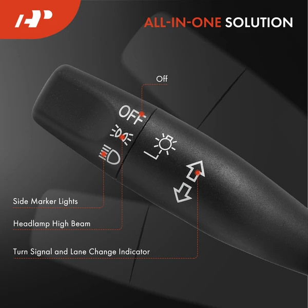 Turn Signal Switch with 8 Bladesfor Honda Odyssey EX-L EX LX 2008-2010 Connector