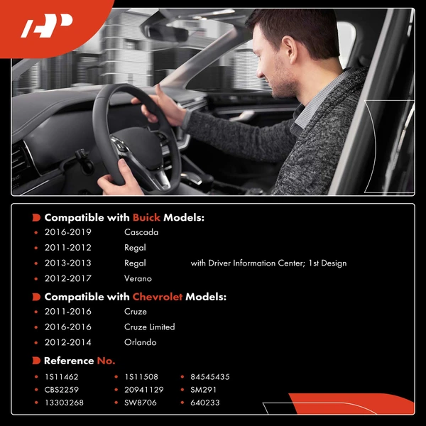 Turn Signal Switch for Chevrolet Cruze 11-16 Orlando Buick Verano Regal Cascada