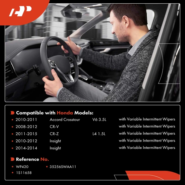 Windshield Wiper Switch for Honda CR-V 2008-2012 Insight CR-Z Accord Crosstour