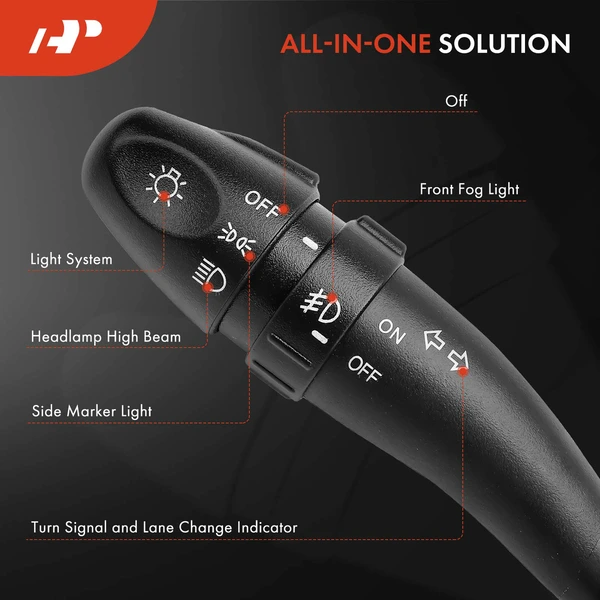 Turn Signal Switch for Hyundai Sonata 1999-2005 with Fog Lights