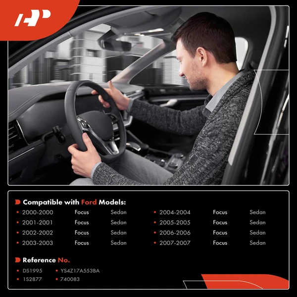 Windshield Wiper Switch with Variable Intermittent Wipers for Ford Focus 00-07