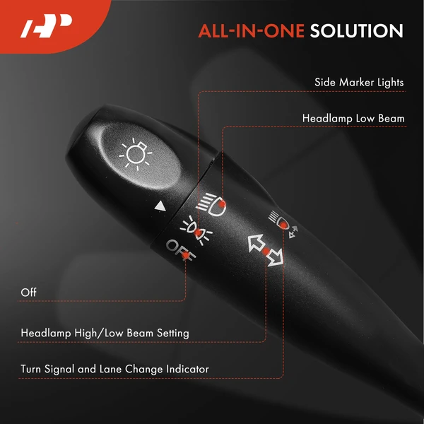 Turn Signal Switch for Hyundai Accent 06-10 Kia Rio Rio5 L4 1.6L 9 Pins