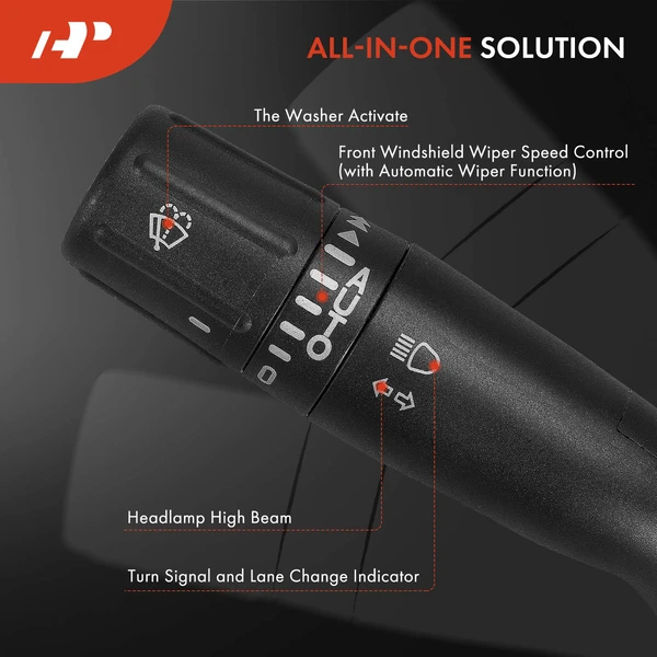 Turn Signal Switch with Rain Sensitive Wipers for Ford F-150 F150 2011-2012