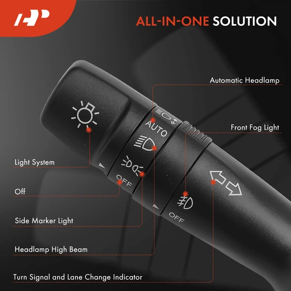 Turn Signal Switch for Kia Optima 2013-2016 Hyundai Accent 14-15 with Fog Lights