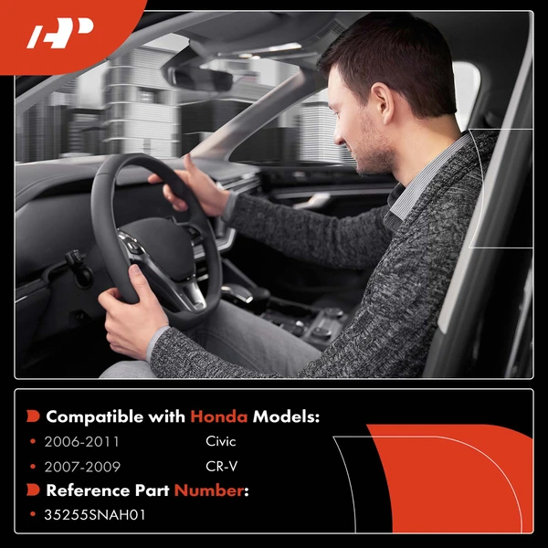 Headlight Turn Signal Switch with 10-Pin for Honda Civic 2006-2011 CR-V 2007-2009