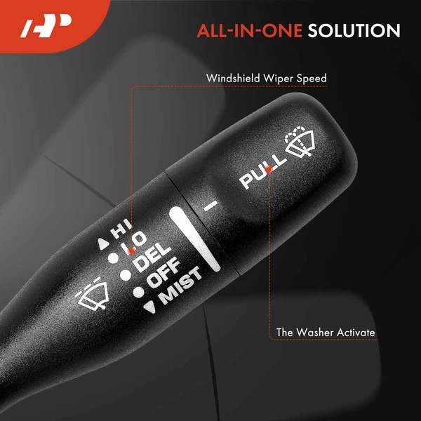 Wiper Switch for Chrysler Neon 2000-2002 L4 2.0L Gas 6 Pins