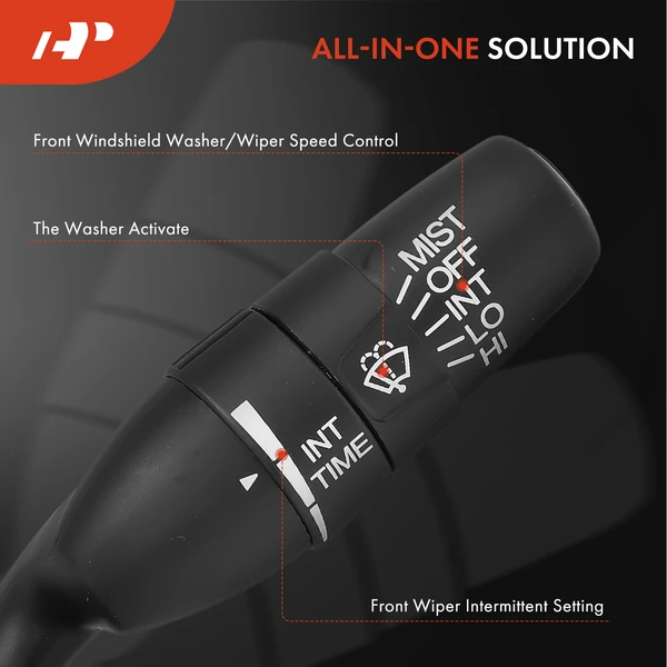 Turn Signal Wiper Switch with 8 Blade for Honda Civic 2006-2007 4 Door