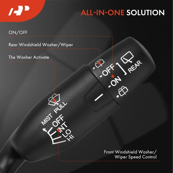 Windshield Wiper Switch for Honda CR-V 2008-2012 Fit 2009-2012 2014 Insight
