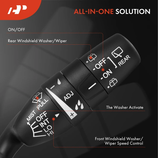 Windshield Wiper Switch for Honda Pilot 2009-2012 2014-2015 V6 3.5L