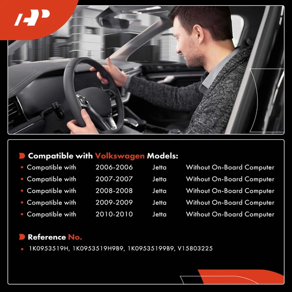 Wiper Washer Switch wIth wipe-wash function for Volkswagen Jetta 06-10