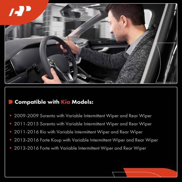 Windshield Wiper Switch for Kia Sorento 2009 2011-2015 Forte 2013-2016 Rio 2011-2016