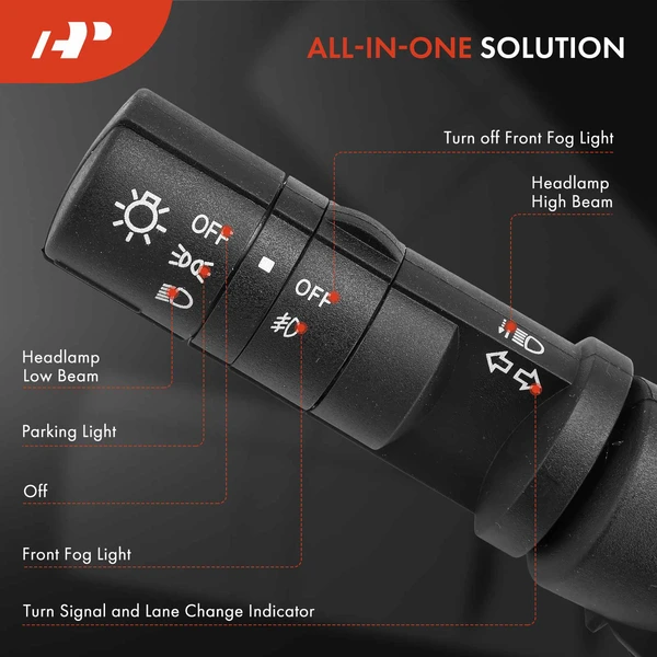 Turn Signal Switch with Fog Lights for Nissan Altima Frontier Pathfinder