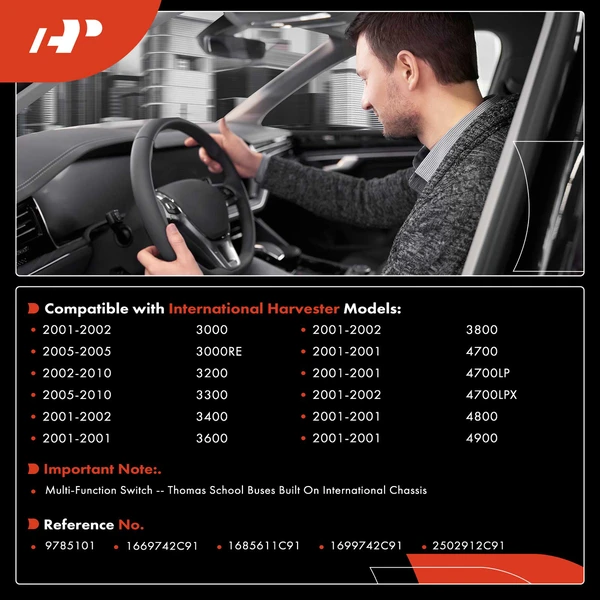 Multi-Function Switch for International Harvester 3000 3200 3300 4700 4800 4900