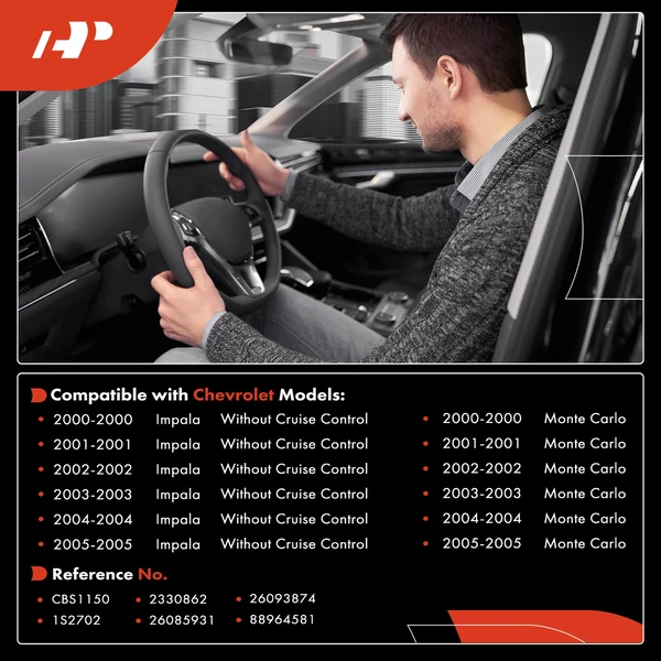 Windshield Wiper Turn Signal Switch for Chevrolet Impala Monte Carlo 2000-2005