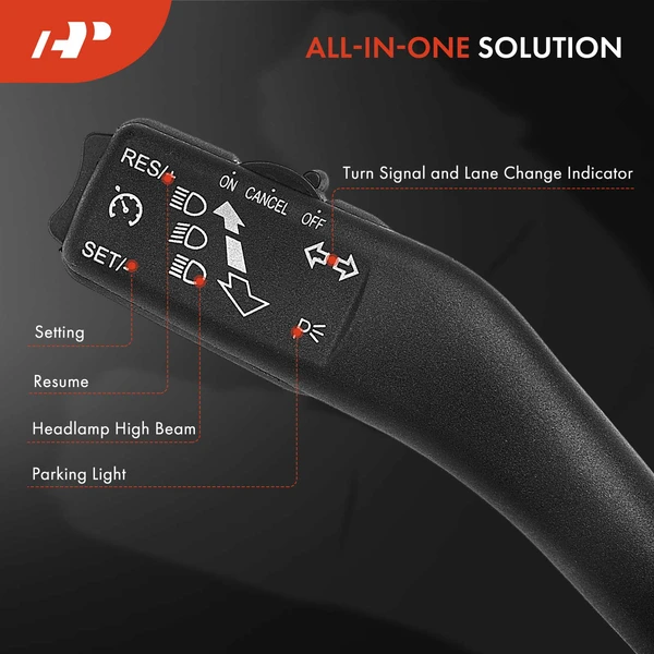 Turn Signal Switch for Volkswagen Jetta 2007-2010 Rabbit 2007-2009 Eos Golf GTI