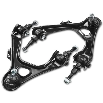 2 Pcs Front Upper Control Arm with Ball Joint