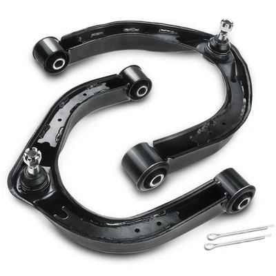 2 Pcs Front Upper Control Arm with Ball Joint