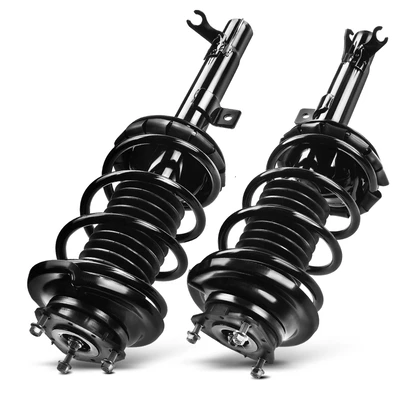 2 Pcs Front Complete Strut & Coil Spring Assembly