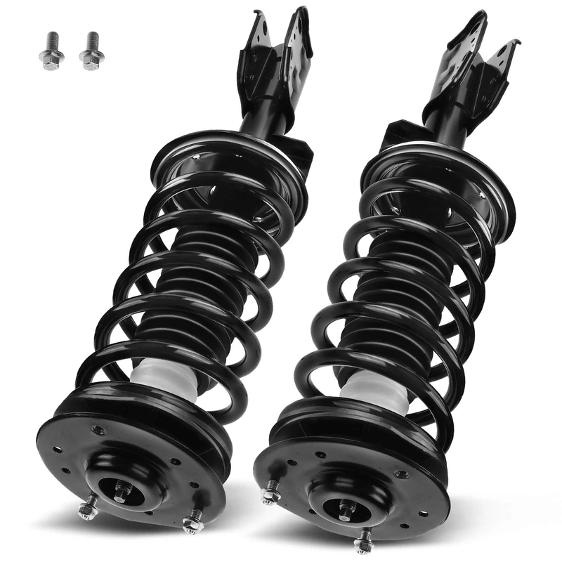 2-Pc Complete Strut + Coil Spring, Front Driver & Passenger, A-Premium APSA1136