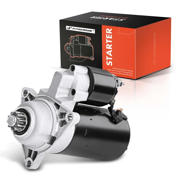 1992-1997 1999-2003 Volkswagen EuroVan Starter 2.0 KW 12V Counterclockwise 10 Teeth A-Premium APSTR072