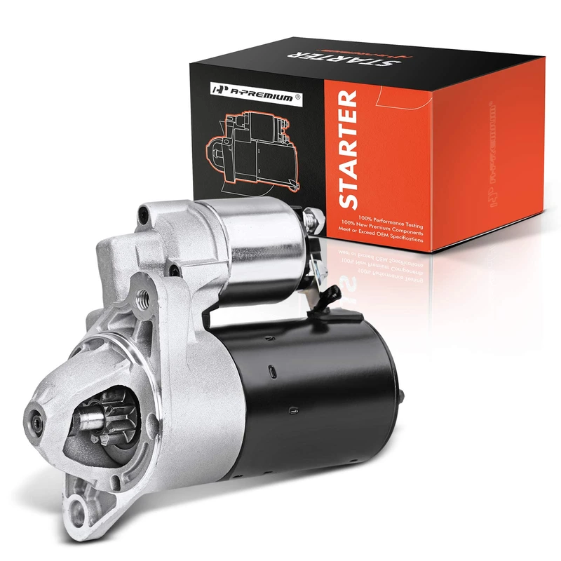 Starter, 1.1 KW 12V Clockwise 8 Teeth, A-Premium APSTR088