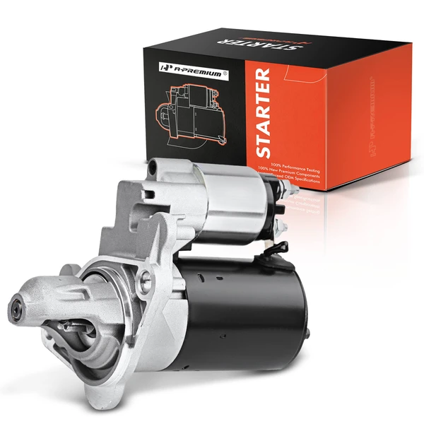 2002-2008 Mini Cooper Starter 0.9 KW 12V Clockwise 9 Teeth A-Premium APSTR108