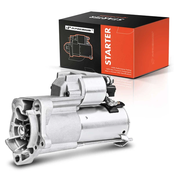 2007-2009 Audi A4 Quattro Starter 1.1 KW 12V Clockwise 9 Teeth A-Premium APSTR151