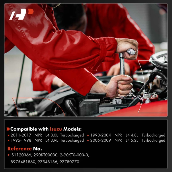 Vacuum Pump for Isuzu NPR 1995-2009 2011-2017 Turbocharged 3.0L 3.9L 4.8L 5.2L