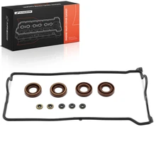 Engine Valve Cover Gasket Set with Spark Plug Tube Seals for 1992-1995 Toyota Paseo