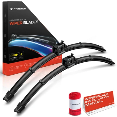2 Pcs Front 22" & 22" Windshield Wiper Blades