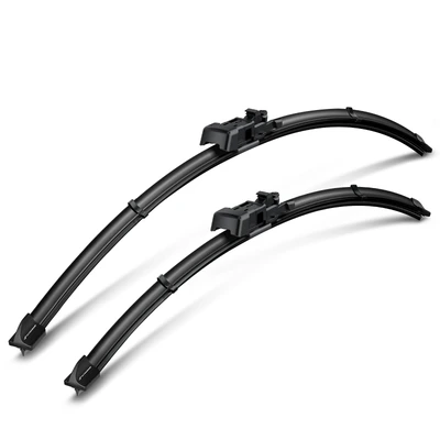 2 Pcs Front 26" & 22" Windshield Wiper Blades