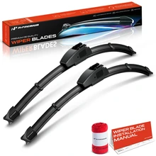 2002-2008 Mercedes-Benz G500 2pc Beam Windshield Wiper Blades All Season, Quiet, Streak Free A-Premium APWB284