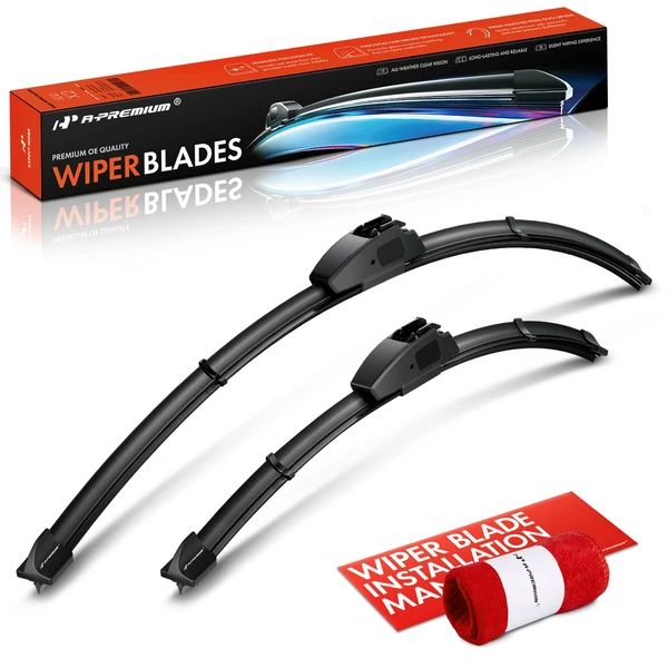 2013-2018 Nissan Altima 2-Pc 28″ + 16″ Beam Windshield Wiper Blade All Season, Quiet, Streak Free A-Premium APWB324
