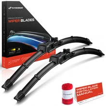 2021-2024 Ford Bronco 2pc Beam Windshield Wiper Blades All Season, Quiet, Streak Free A-Premium APWB075