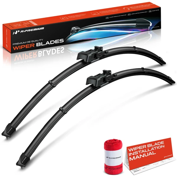 2016-2023 Ford Transit Connect 2-Pc 29″ Beam Windshield Wiper Blade All Season, Quiet, Streak Free A-Premium APWB099