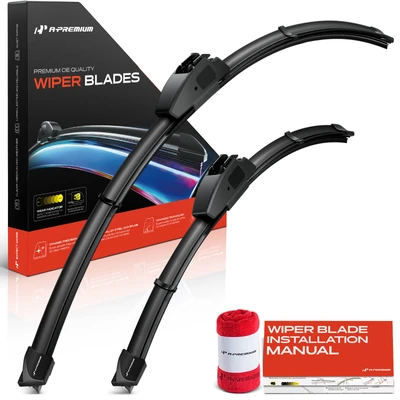 2 Pcs Front 26" & 16" Windshield Wiper Blades