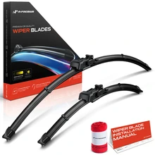2 Pcs Front 26" & 17" Windshield Wiper Blades