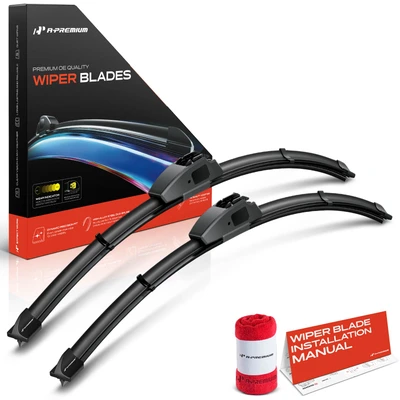 2 Pcs Front 18" & 18" Windshield Wiper Blades